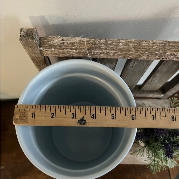 Rae Dunn Easter Utensil Holder Blue Happy Easter Ya’ll Farmhouse Spring Home Dec - Picture 3 of 4